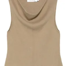 Майка с драпированным вырезом Майка с драпированным вырезом