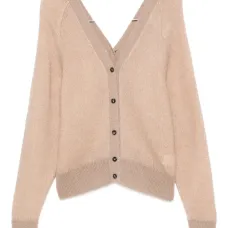 Кардиган из смеси мохера и шерсти