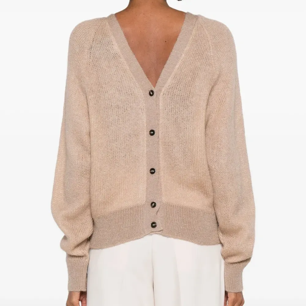 Кардиган из смеси мохера и шерсти