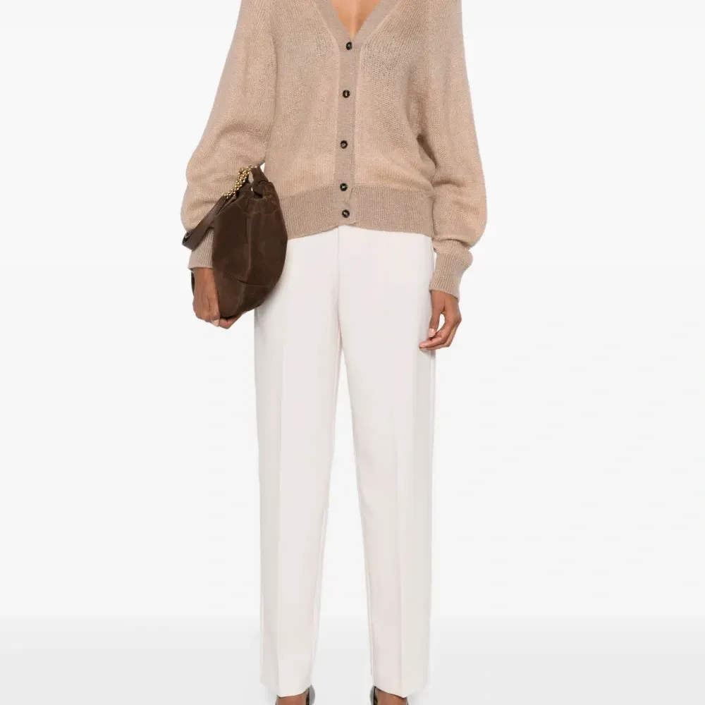 Кардиган из смеси мохера и шерсти