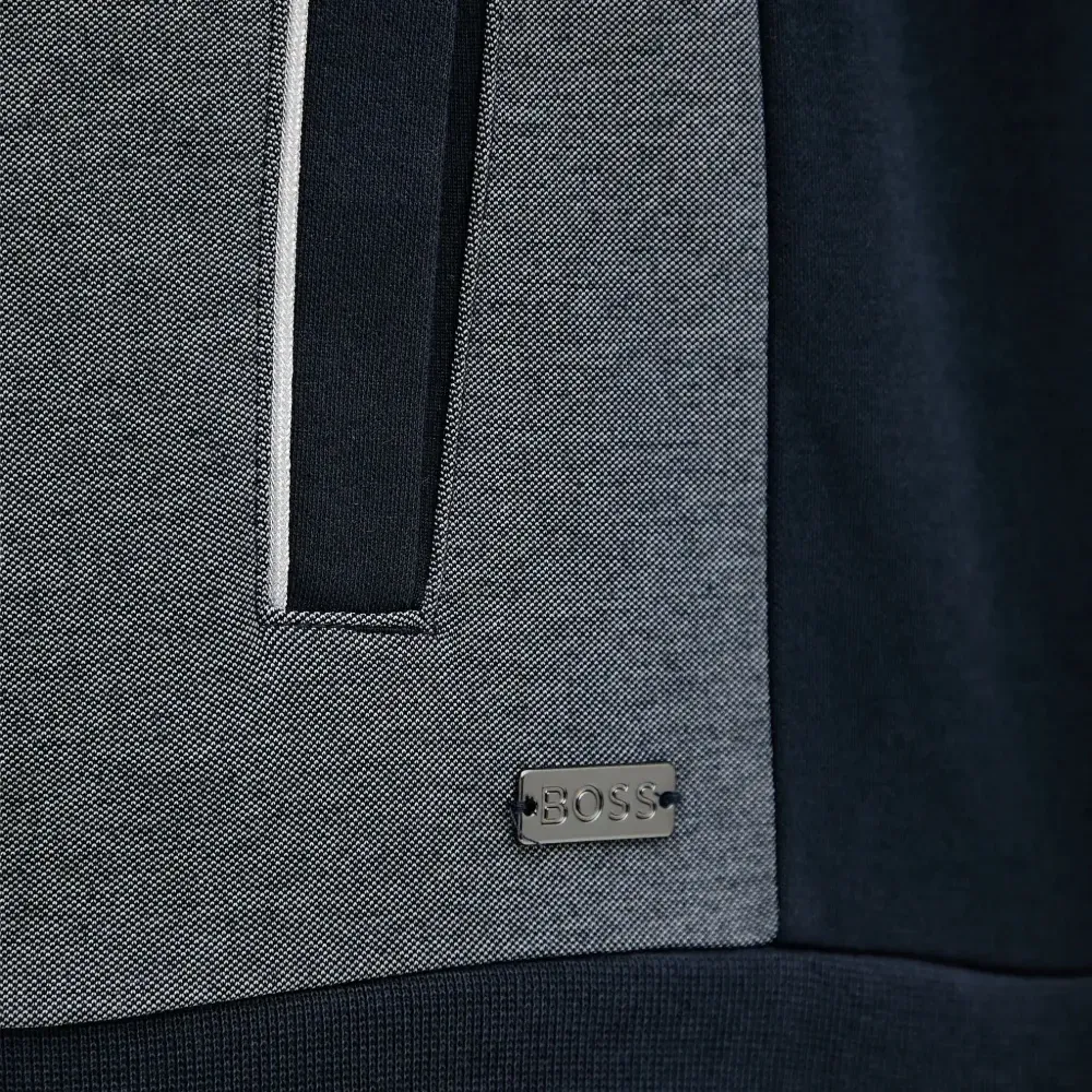 Толстовка в стиле колор-блок на молнии