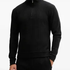 Свитер с воротником на молнии