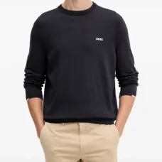 Свитер с круглым вырезом