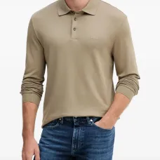 Рубашка поло с длинными рукавами