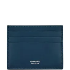 Картхолдер с эффектом металлик и логотипом