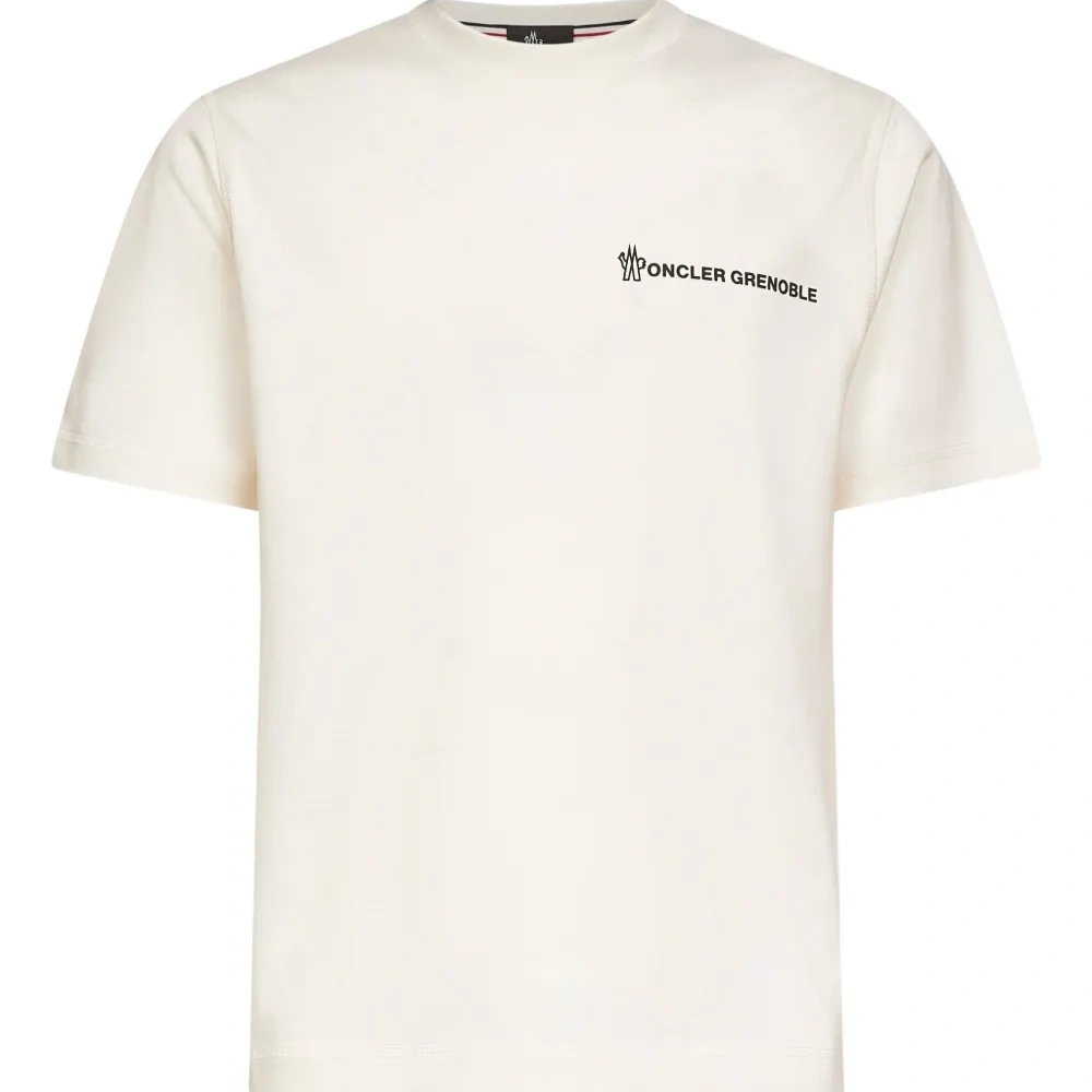 Футболка из хлопка с тиснённым логотипом