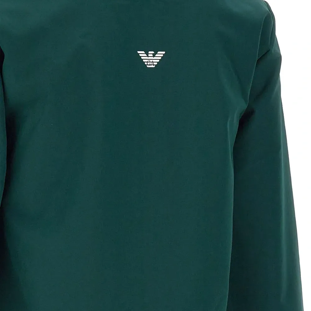 Свитшот с принтом-логотипом на молнии