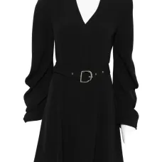 Платье с поясом