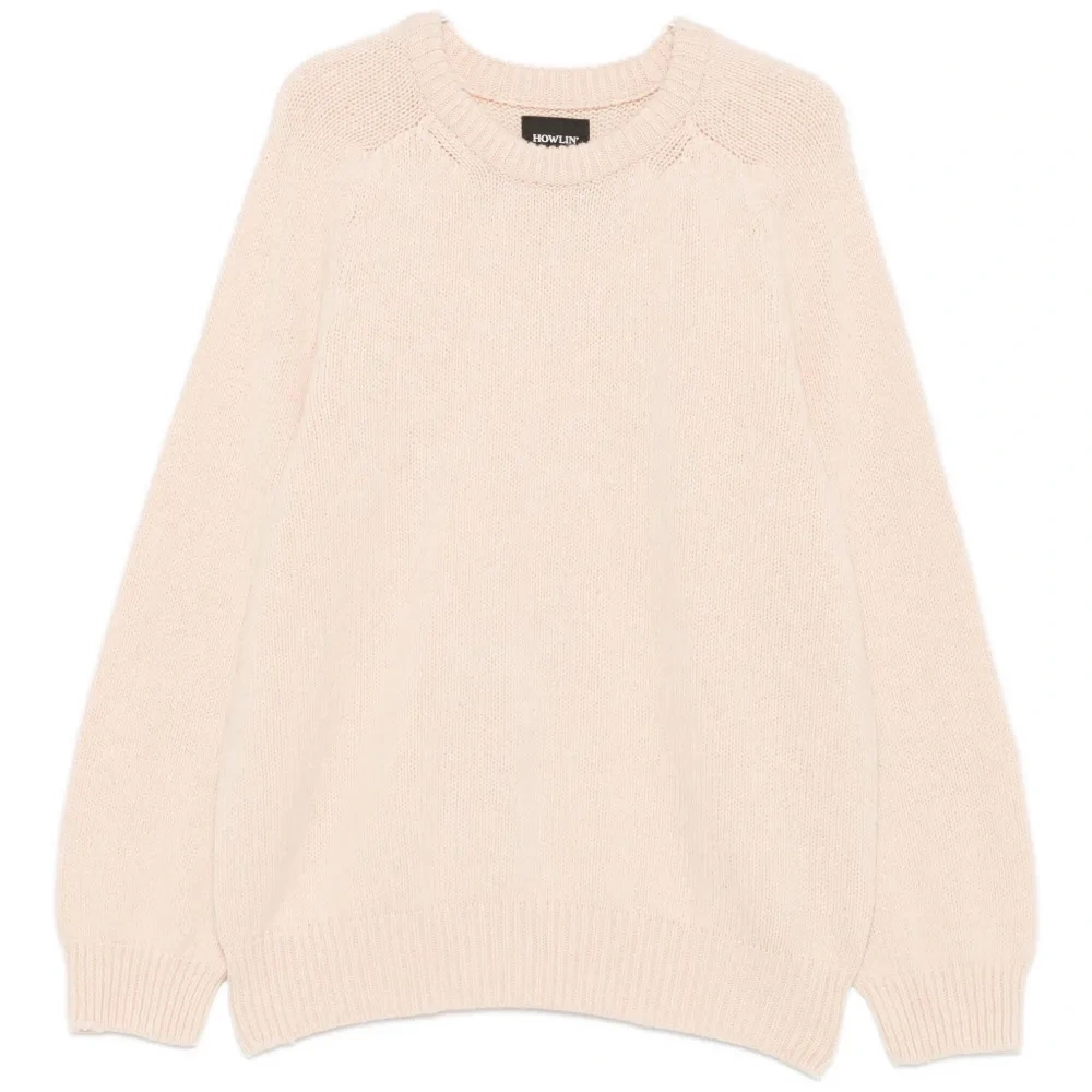 Свитер с круглым вырезом