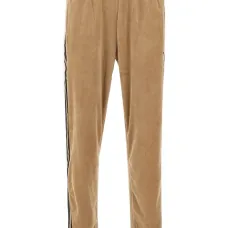 Вельветовые брюки с логотипом и тремя полосками Вельветовые брюки с логотипом и тремя полосками