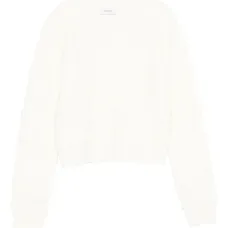 Фактурный свитер с круглым вырезом