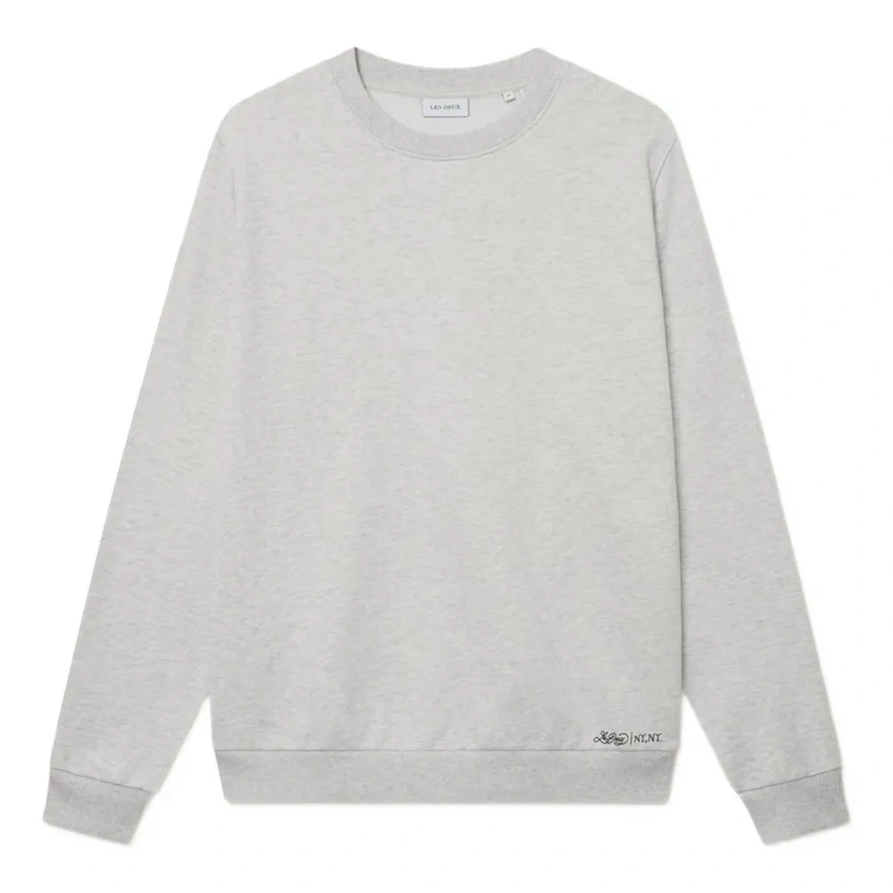 Толстовка с круглым вырезом и логотипом