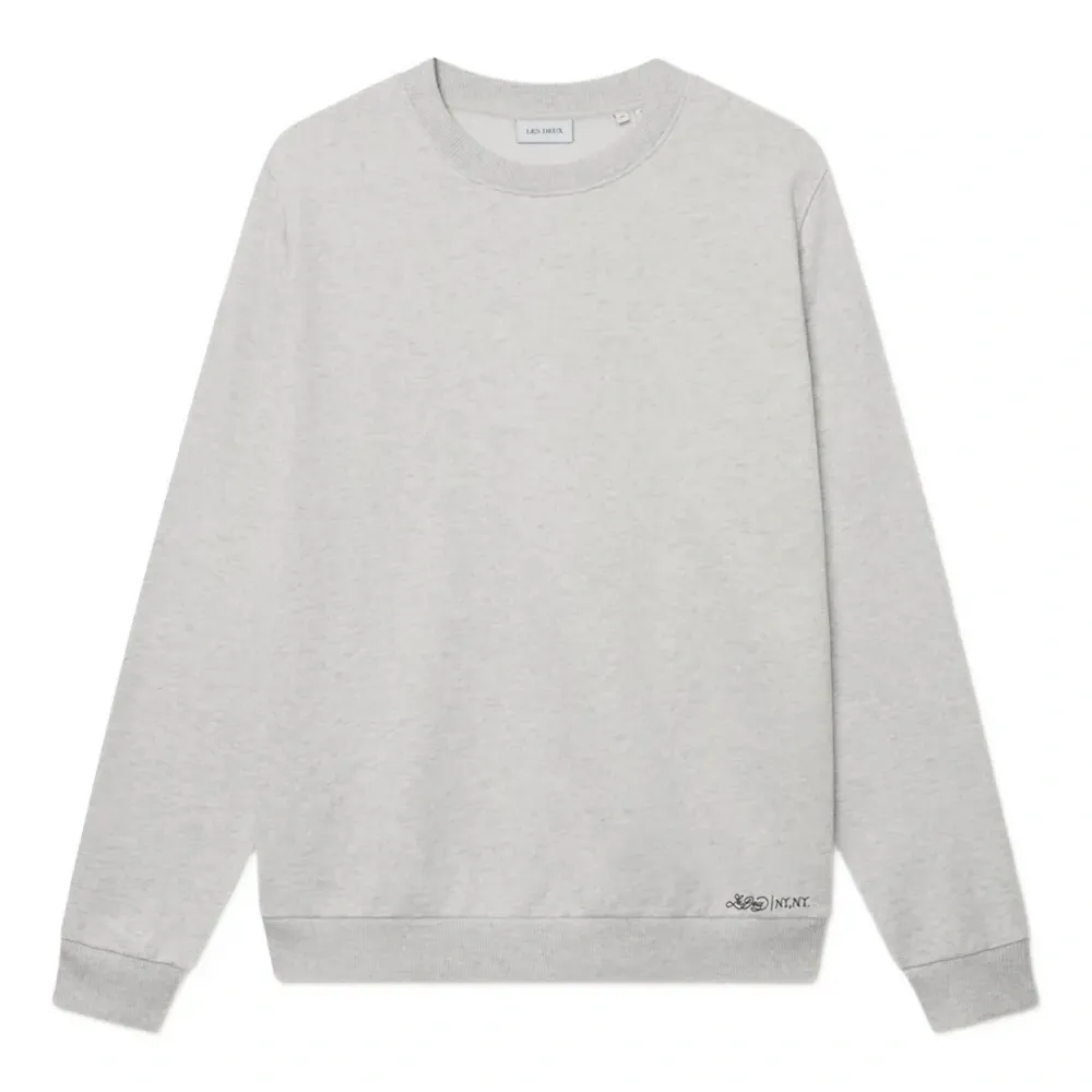 Толстовка с круглым вырезом и логотипом