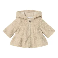 Пальто на молнии с капюшоном