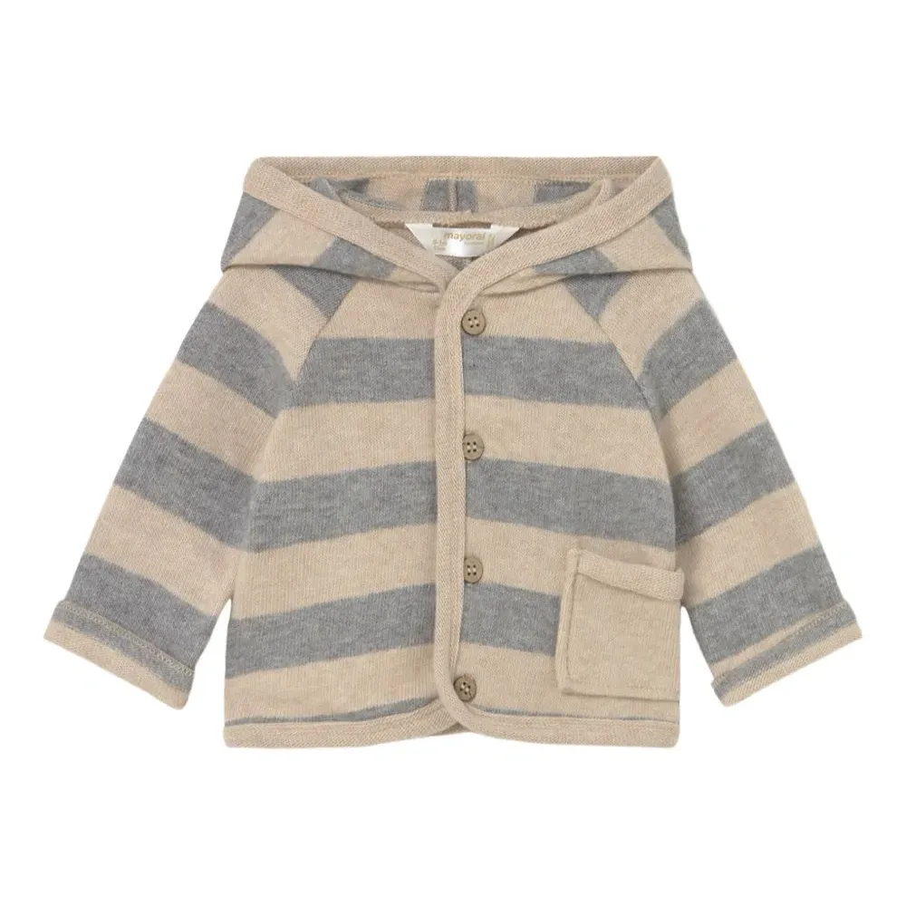 Комплект из трех предметов с полосатыми брюками