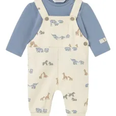 Комплект из двух комбинезонов с принтом Комплект из двух комбинезонов с принтом