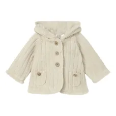 Куртка с капюшоном и искусственным мехом