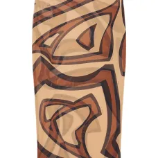 Миди-юбка с принтом Labirinto