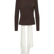 Топ с длинными рукавами