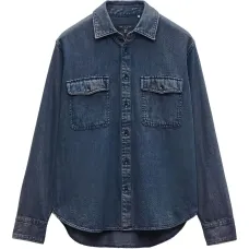 Джинсовая рубашка