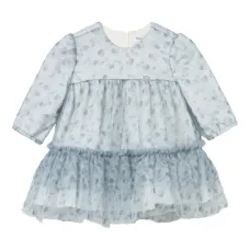 Платье с оборками из тюля