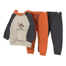 Спортивный костюм с графичным принтом