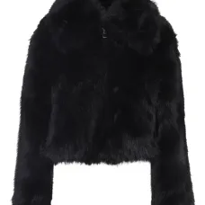 Куртка на молнии из искусственного меха