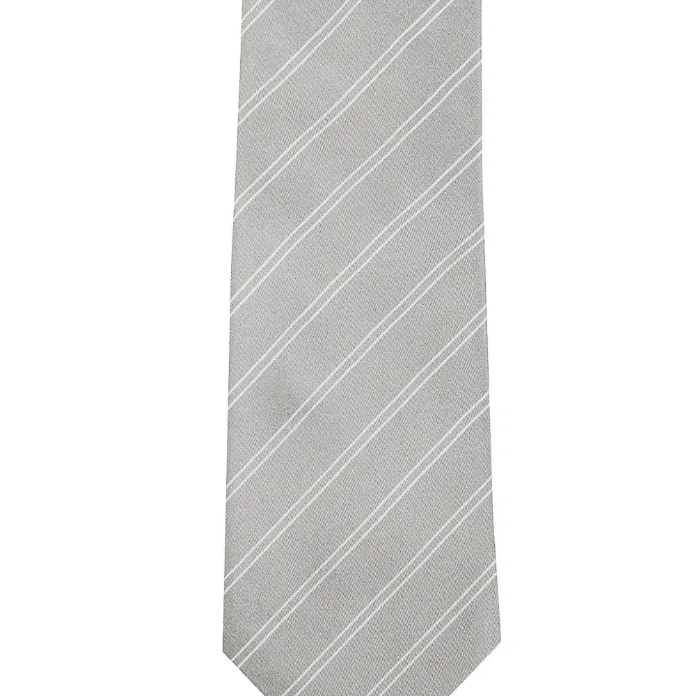 Шелковый галстук в диагональную полоску