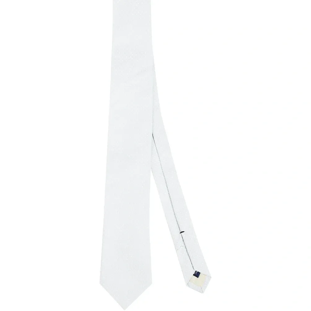 Шелковый галстук в мелкую точку Шелковый галстук в мелкую точку