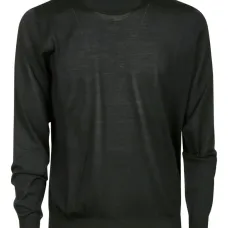 Свитер с круглым вырезом