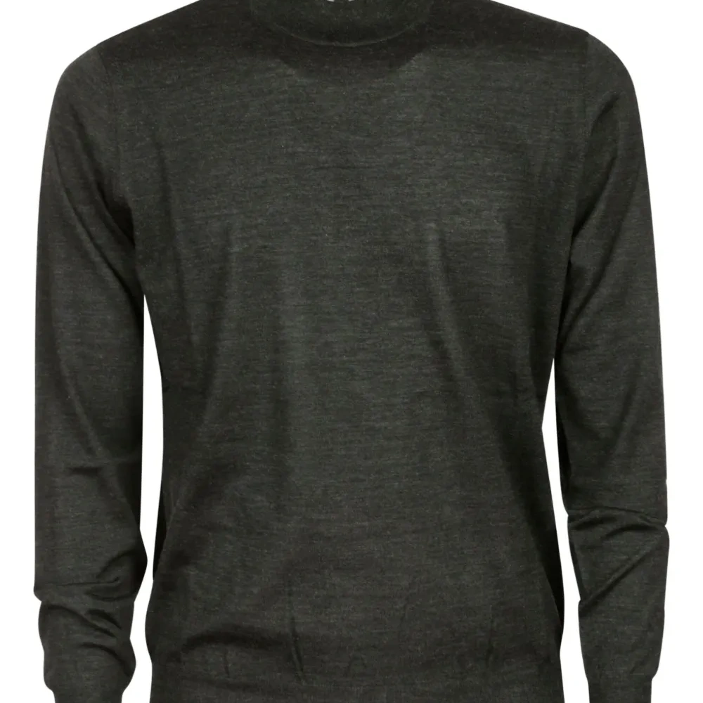 Шерстяной свитер с воротником-гольф