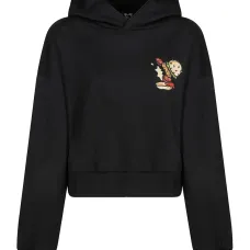 Толстовка с капюшоном и принтом