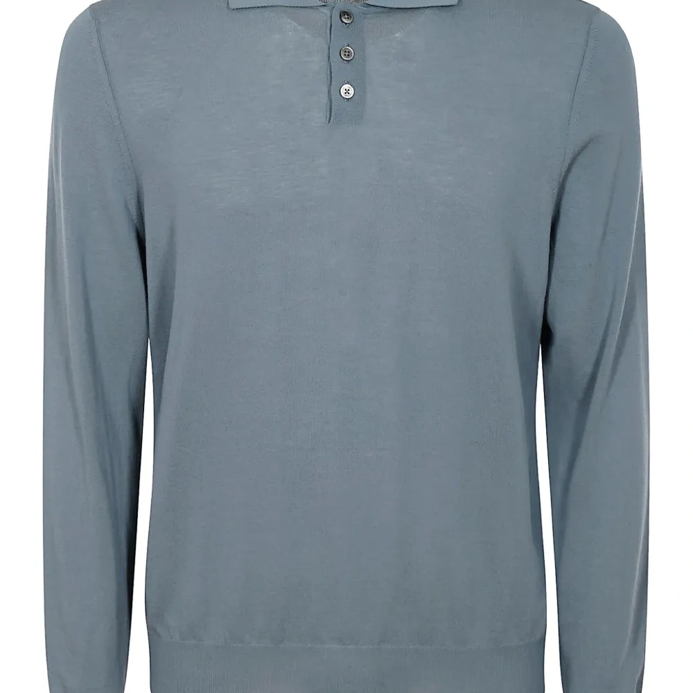 Рубашка поло с длинными рукавами