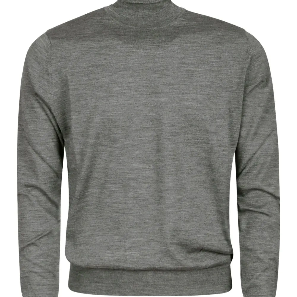 Свитер с воротником-гольф из мериносовой шерсти