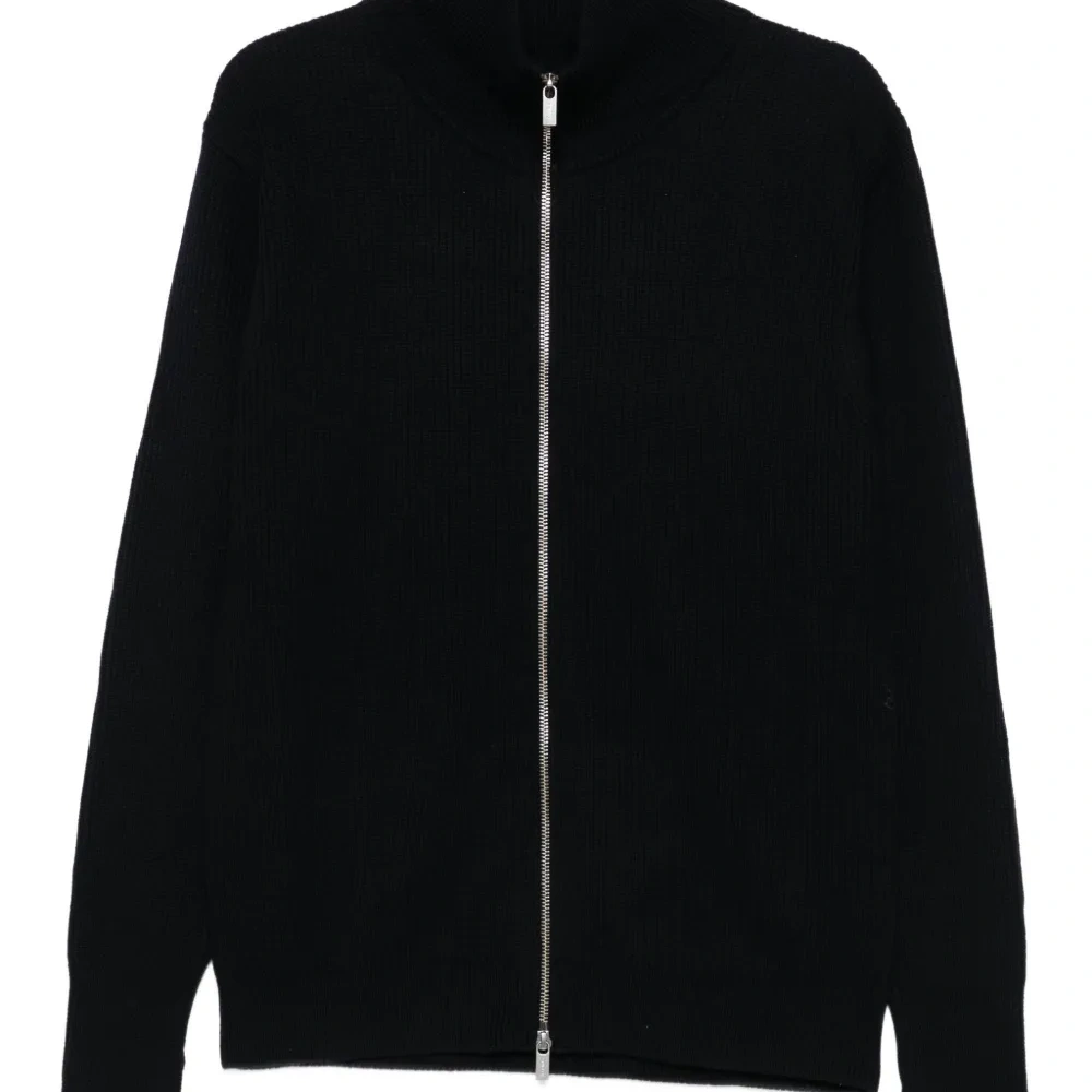 Кардиган из шерсти на молнии