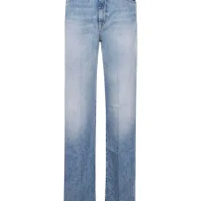 Прямые джинсы