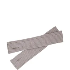 Шерстяные перчатки в рубчик