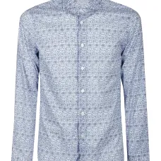 Рубашка с цветочным принтом