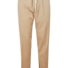 Шерстяные брюки прямого кроя