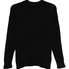 Свитер с круглым вырезом