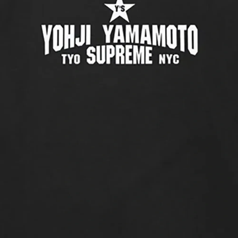 Футболка X Yohji Yamamoto с принтом в виде звезды и логотипом