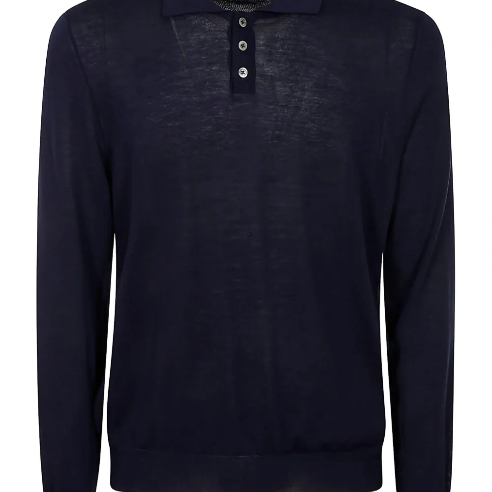 Рубашка поло с длинными рукавами