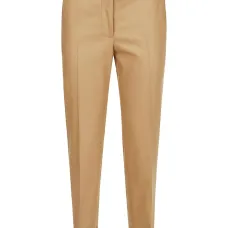 Брюки со складками на манжетах