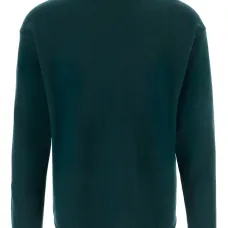 Кашемировый свитер с круглым вырезом и отворотами на манжетах Кашемировый свитер с круглым вырезом и отворотами на манжетах