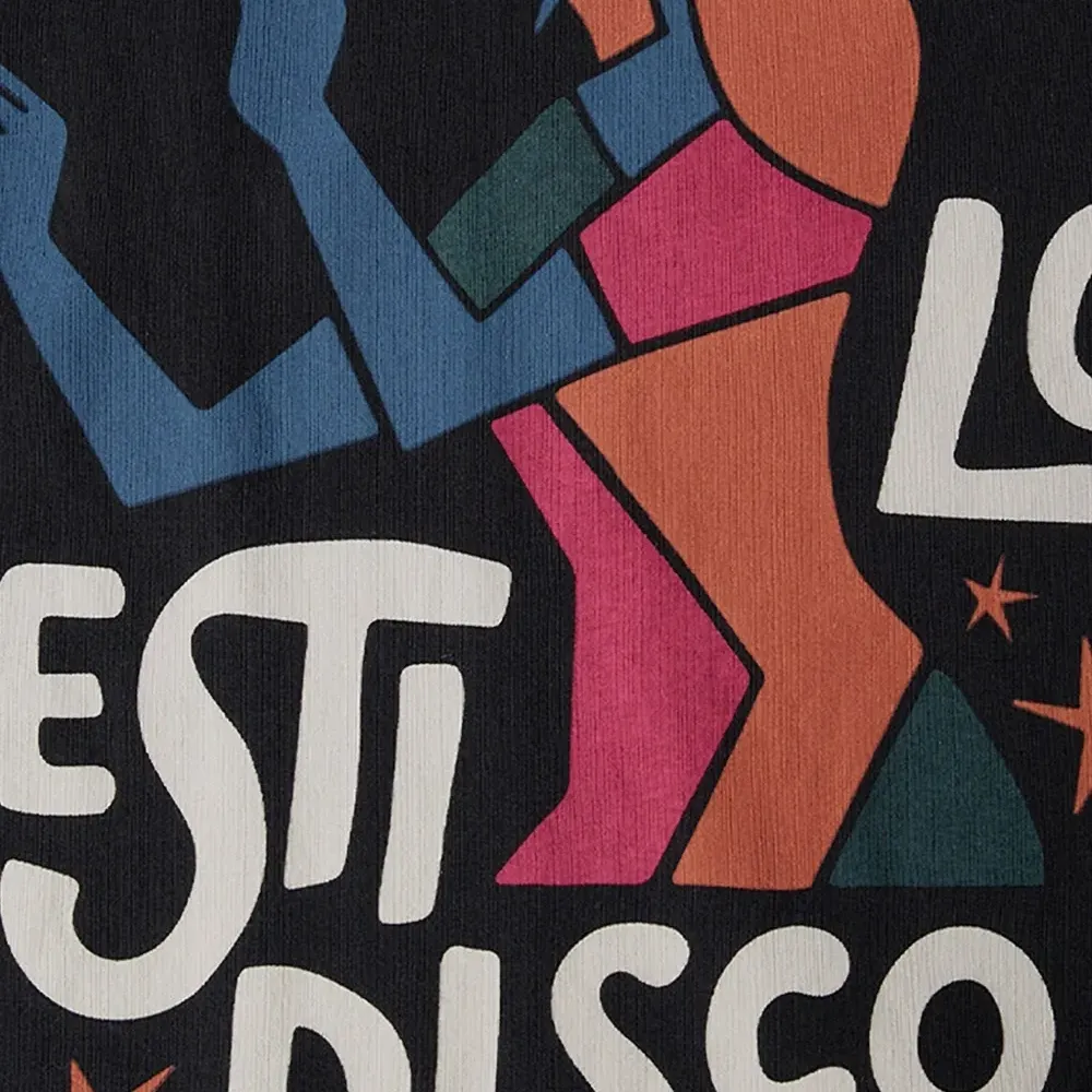 Футболка в стиле диско