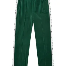 Бархатные брюки с лампасами