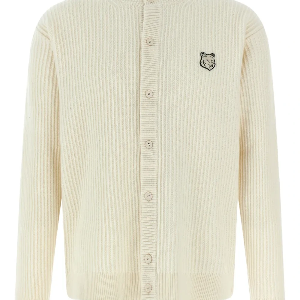 Рифленый кардиган с лисьей головой