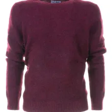 Свитер с ребристой отделкой