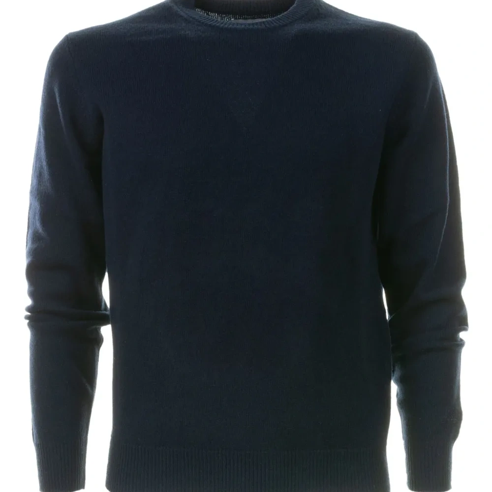 Свитер с ребристой отделкой