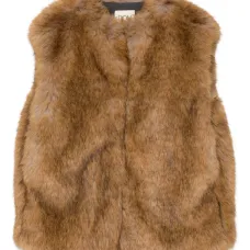 Меховой жилет